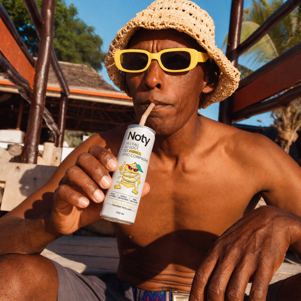 Noty saveur citron à la plage